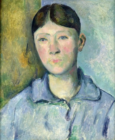 Portrait of Madame Cezanne, 1885-90 by Paul Cézanne